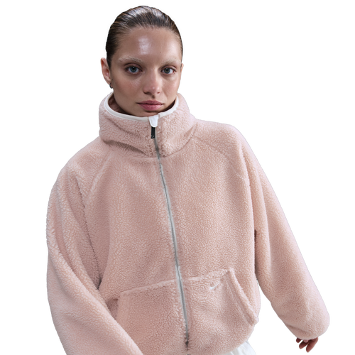 Nike Womens  Nsw Street Sherpa Jacket In Red