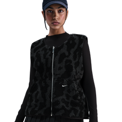 Women's - Nike NSW Street Sherpa Vest - Black/Black