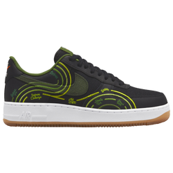 Men's - Nike Air Force 1 '07 LV8 - Black/Carbon Green