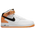 Nike Air Force 1 Mid '07 LE - Men's White/Black/Magma Orange