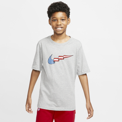 Girls' Grade School - Nike Americana T-Shirt - Dark Grey Heather