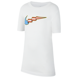 Boys' Grade School - Nike Americana T-Shirt - White/Red/Blue