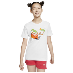 Boys' Grade School - Nike Ermsy Beach T-Shirt - White