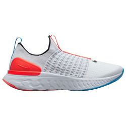 Women's - Nike Phantom React Flyknit - Silver/Red