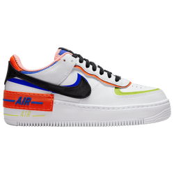 Women's - Nike Air Force 1 Shadow - White/Black/Blue