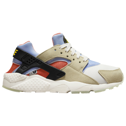 Boys' Grade School - Nike Huarache Run - Lemon/White/White