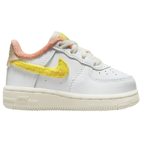 

Boys Nike Nike Force 1 LV8 - Boys' Toddler Shoe White/Yellow Strike/Phantom Size 07.0