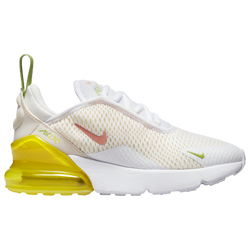 Boys' Preschool - Nike Air Max 270 - White/Red/Yellow