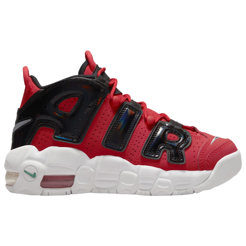 

Boys Nike Nike Air More Uptempo - Boys' Grade School Basketball Shoe Lobster/Black Size 06.0