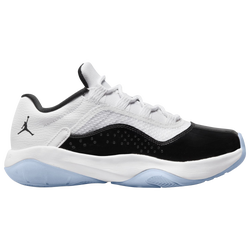 Boys' Grade School - Jordan AJ 11 CMFT Low V2 - White/Black/Concord