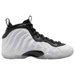 Boys' Grade School - Nike Little Posite One - White/Black/Silver