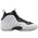 Nike Little Posite One - Boys' Grade School White/Black/Silver