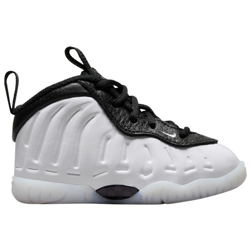 

Boys Nike Nike Little Posite One - Boys' Toddler Shoe Silver/Black/White Size 06.0