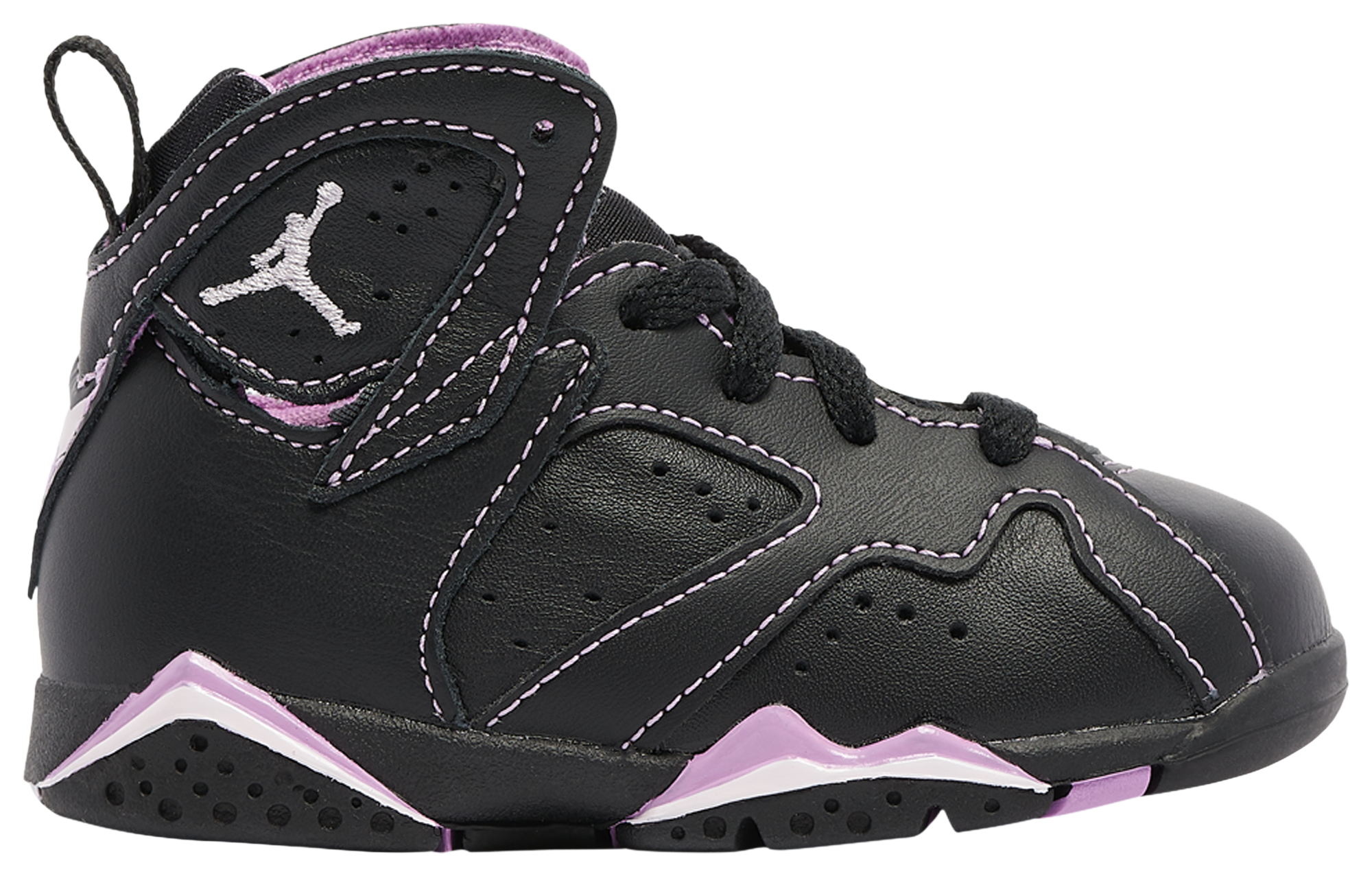 Black and clearance purple retro 7