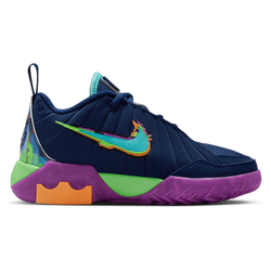 Boys' Preschool - Nike Lebron Witness IX KC - Blue Void/Bleached Turq/Vivid Purple