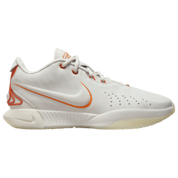 Men's - Nike Lebron XXI - Beige/Orange