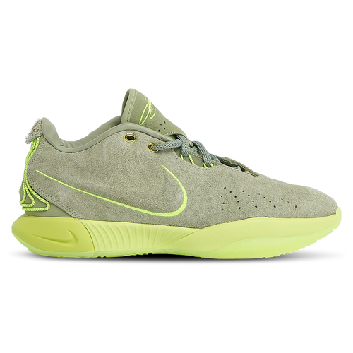 

Nike Mens Lebron James Nike Lebron XXI - Mens Basketball Shoes Vapor Green/Oil Green/Sanddrift Size 8.5