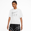 Nike Dri-FIT Boxy Swoosh Fly T-Shirt - Women's White