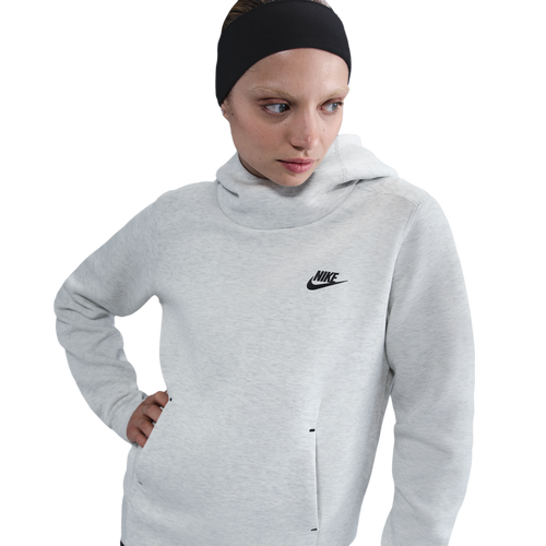 Nike NSW Tech Fleece Hoodie - Nike Heather/Black Light Grey