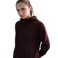 Nike NSW Tech Fleece Hoodie - Nike Black/Burgundy Crush