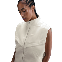 Women's - Nike NSW Liquid Shine Vest - Sail/Black