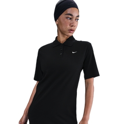 Women's - Nike NSW Essentials Polo Dress - Sail/Black
