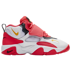 Boys' Preschool - Nike Air Speed Turf - White/Laser Orange/Red Orbit