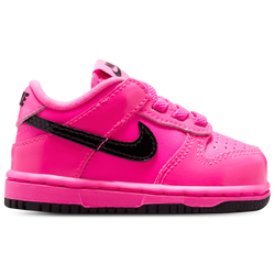 Girls' Toddler - Nike Dunk Low BTE - Pink Blast/Black