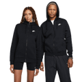 Nike Club Full-Zip Hoodie - Nike White/Black