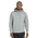 Nike Club Full-Zip Hoodie - Men's Dark Grey Heather/White