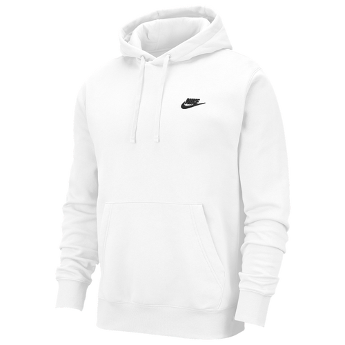 Nike Sportswear Club Fleece Pullover Hoodie Size 2XL White