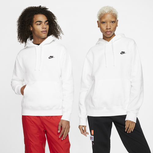 Mens nike hoodie white sale