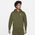Nike Club Pullover Hoodie  - Men's Olive/White