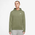 Nike Club Pullover Hoodie - Men's Olive/White