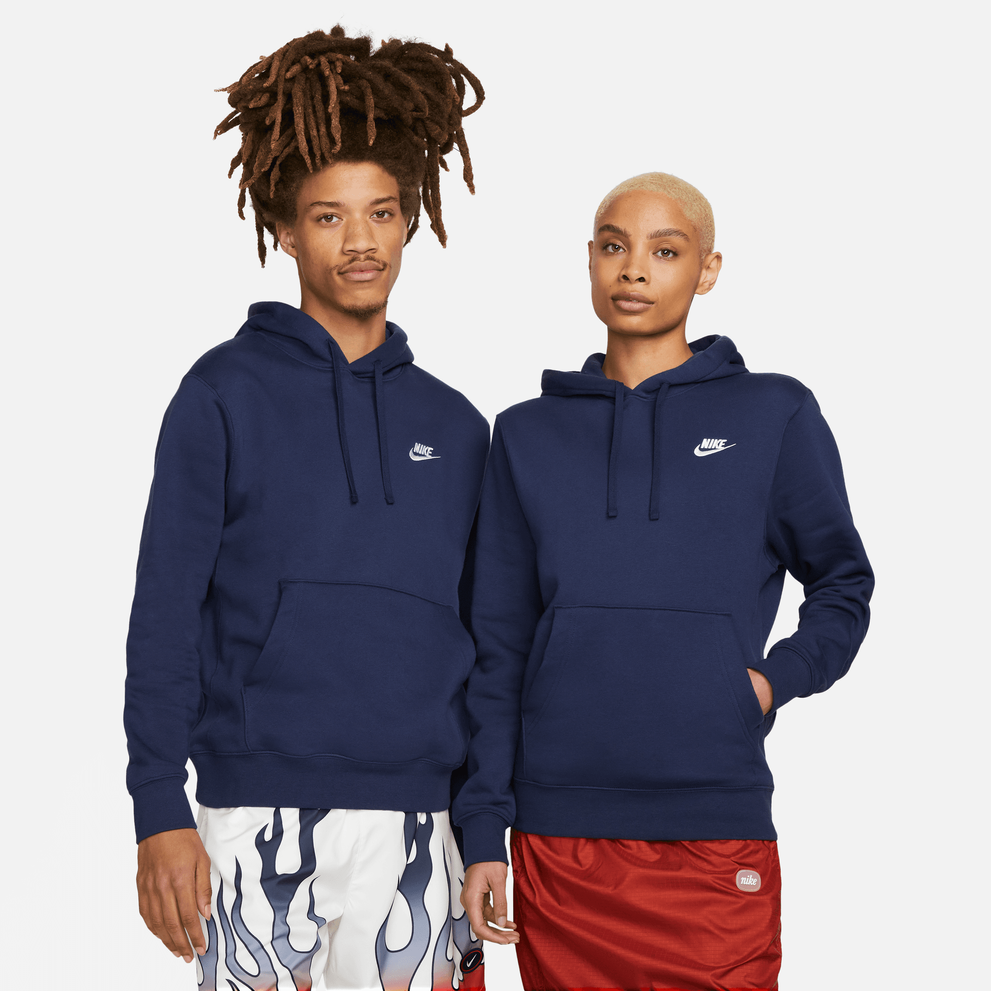 nike navy hoodie mens