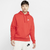 Nike Club Pullover Hoodie - Men's University Red/White