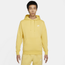 Nike Club Pullover Hoodie - Men's Gold/White