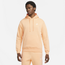 Nike Club Pullover Hoodie - Men's Orange/White