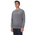 Nike Club Crew - Men's Charcoal Heather/White