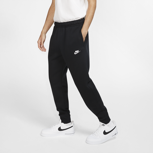 

Nike Mens Nike Club Joggers - Mens Black/White Size L