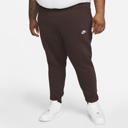Men's - Nike Club Joggers - Brown/White
