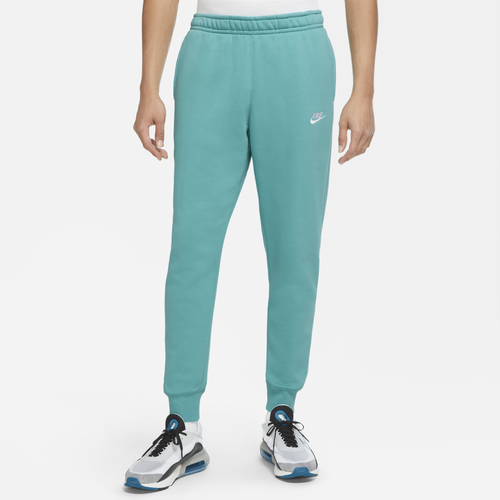 

Nike Mens Nike Club Joggers - Mens Washed Teal/White Size XXL