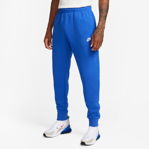 

Nike Mens Nike Club Joggers - Mens Game Royal/Game Royal/White Size S