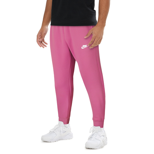 Nike Mens  Club Joggers In Pinksicle/pinksicle/white