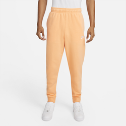 Men's - Nike Club Joggers - Orange/White