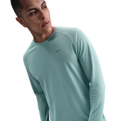 Men's - Nike Dri-FIT STRIDE WAFFLE CREW - Cannon/Reflective Silv