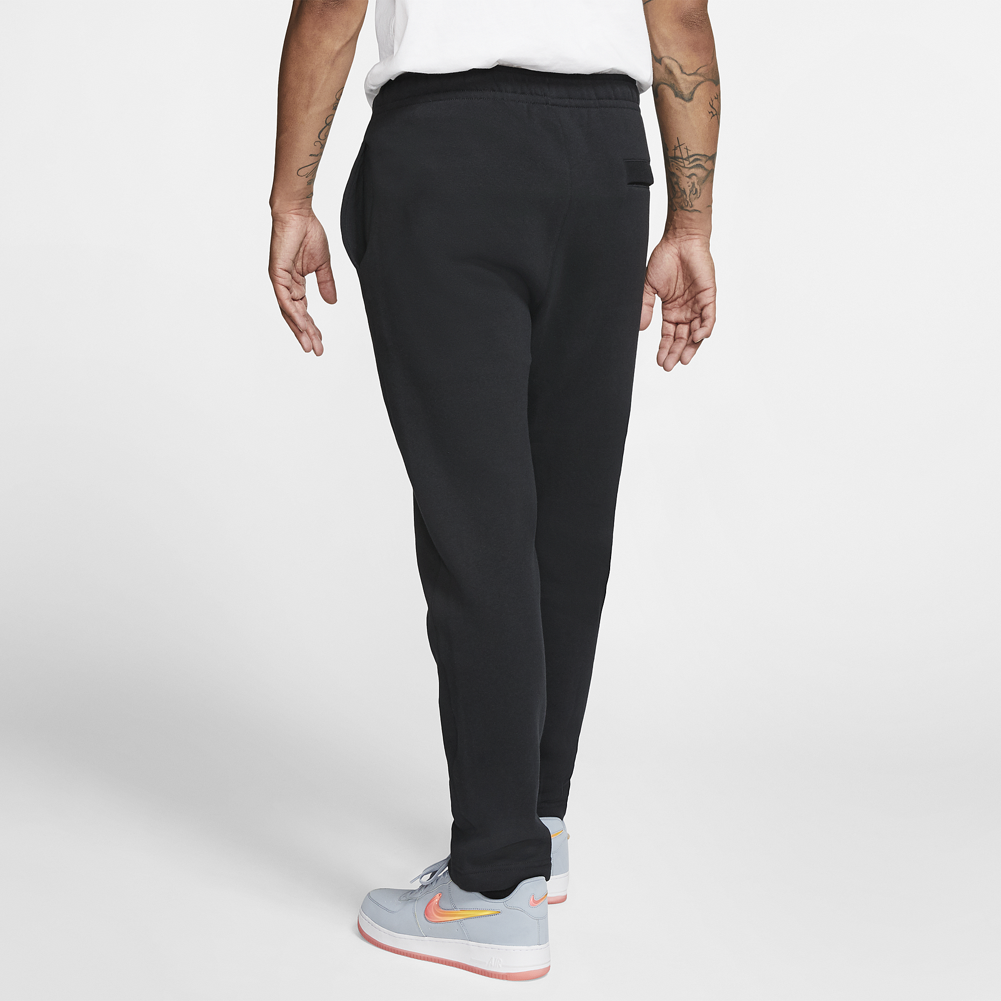 Nike Men's Sportswear Open Hem Club Pants White 