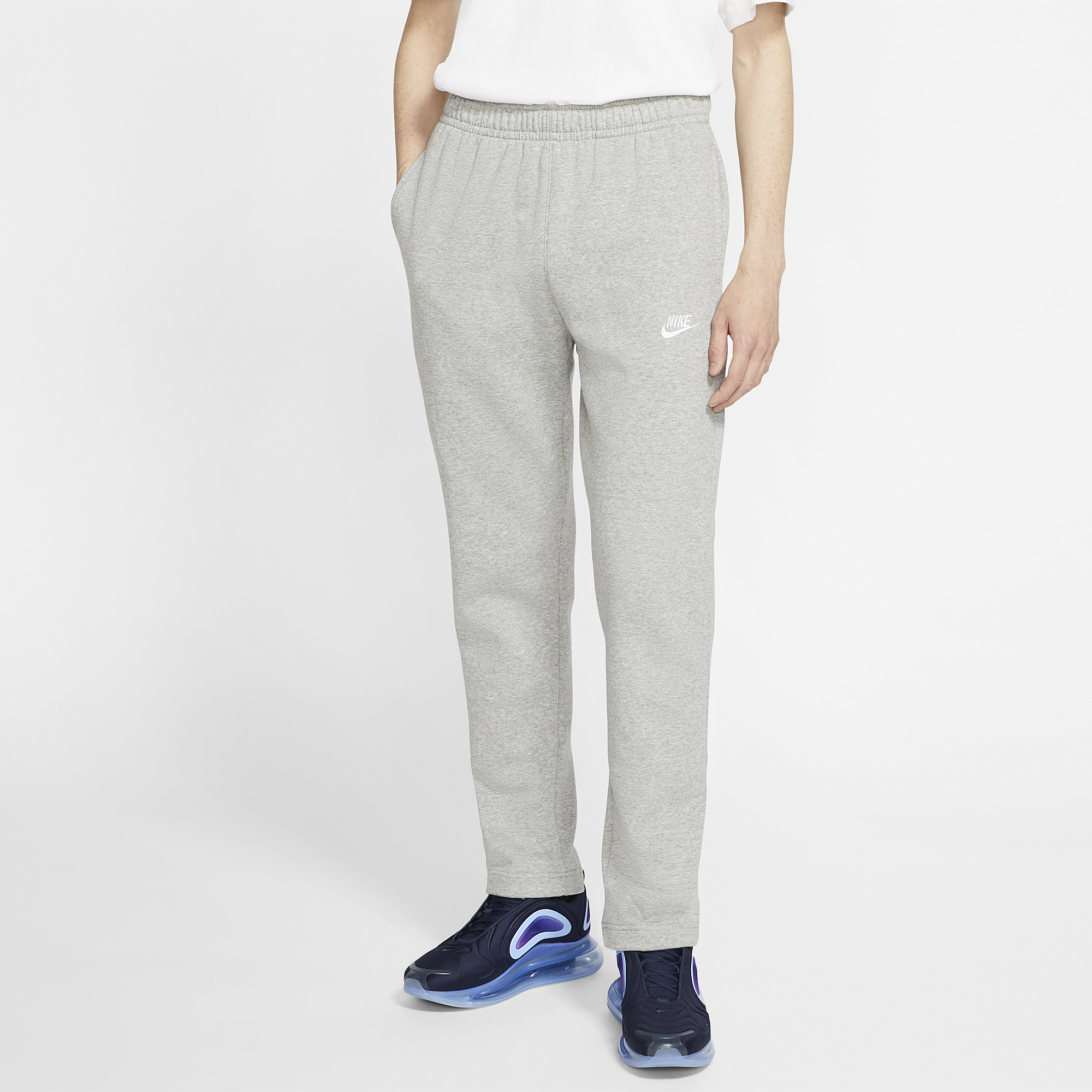 Sportswear Club Fleece Trousers - Midnight Navy/White