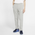 Nike Open Hem Club Pants - Men's Dark Grey Heather/White