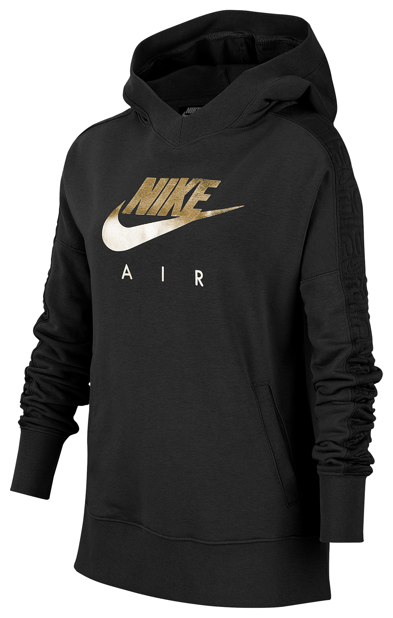 girls white nike hoodie